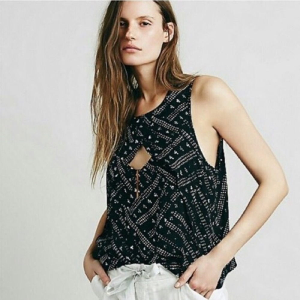 Free People Peekaboo Tank